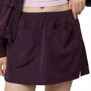 Offline by Aerie Hiker Mini Skort Cool Berry Purple Size Large